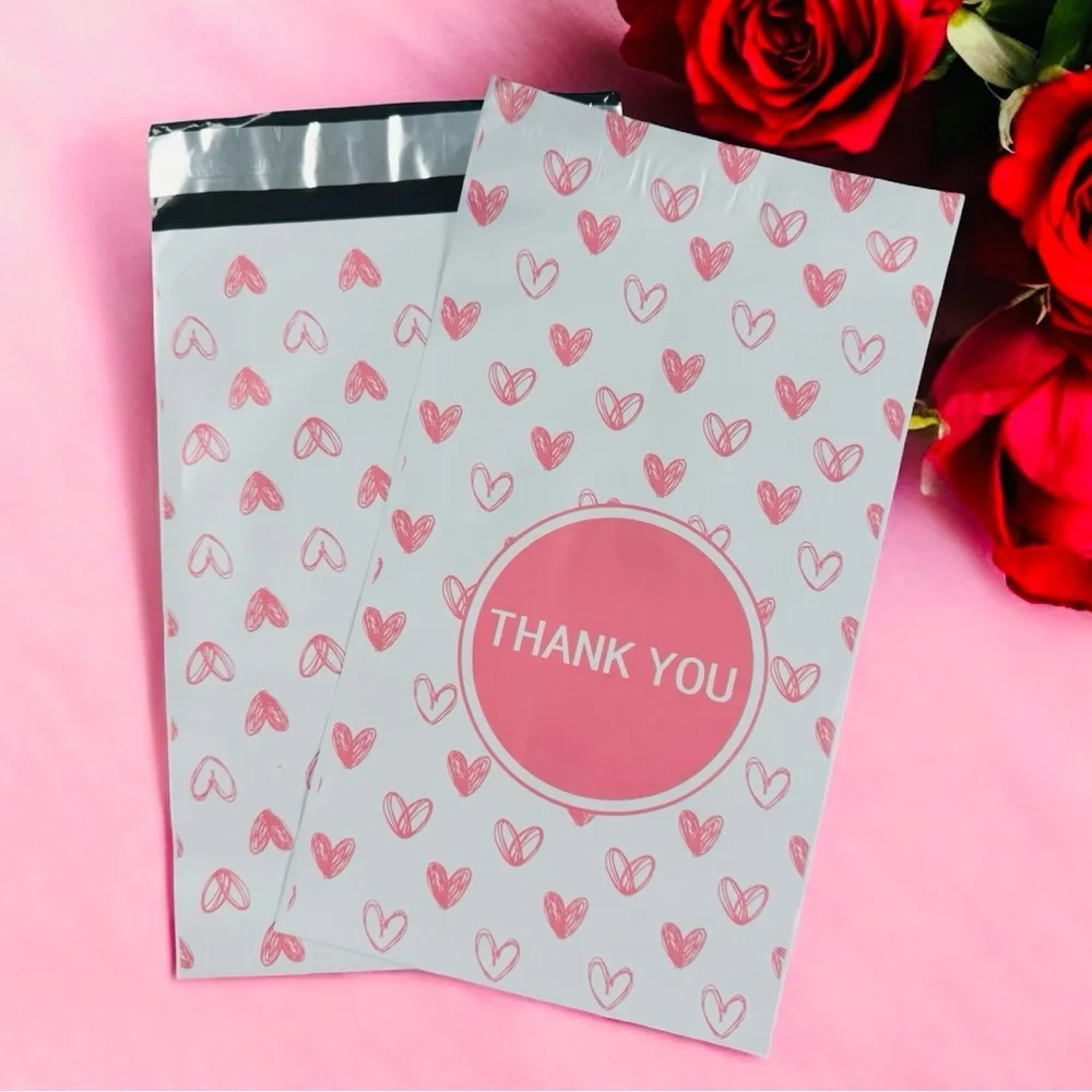 (10) 6x9 Thank you Poly Mailers*